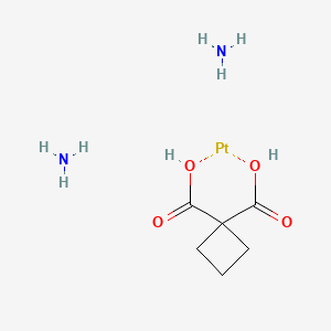 molecular formula C6H14N2O4Pt B1221564 Carboplatinum 