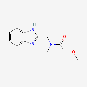 N-(benzimidazol-2-ylmethyl)-2-methoxy-N-methylacetamide