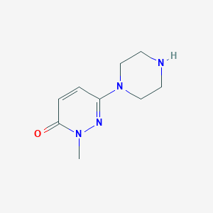 2-methyl-6-piperazin-1-yl-2H-pyridazin-3-one