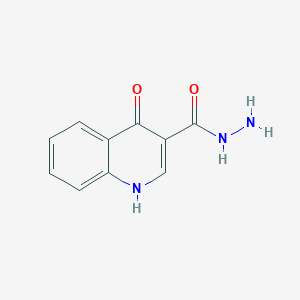 4-Hydroxyquinoline-3-carbohydrazide