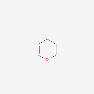 molecular formula C5H6O B1221587 4H-吡喃 CAS No. 289-65-6