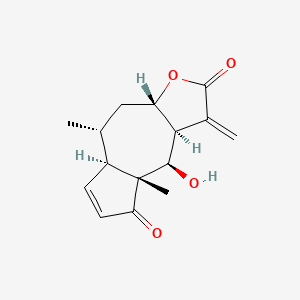 molecular formula C15H18O4 B1221589 墨西哥素 I CAS No. 5945-41-5