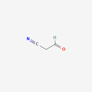 molecular formula C3H3NO B1221605 3-Oxopropanenitrile CAS No. 6162-76-1