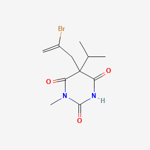 molecular formula C11H15BrN2O3 B1221606 Narcobarbital CAS No. 125-55-3