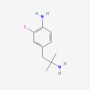 molecular formula C10H15IN2 B1221616 3-Iodo-4-aminophentermine CAS No. 81530-23-6