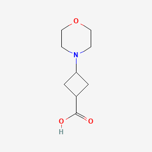 3-(Morpholin-4-yl)cyclobutane-1-carboxylic acid