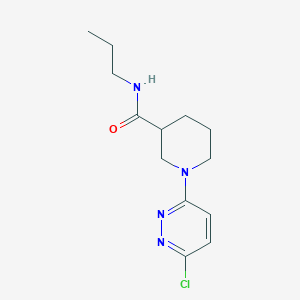 1-(6-chloropyridazin-3-yl)-N-propylpiperidine-3-carboxamide