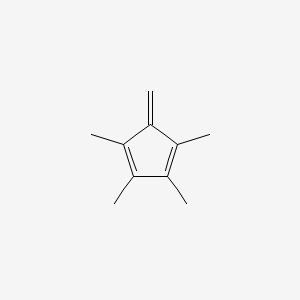 molecular formula C10H14 B1221641 1,2,3,4-四甲基富烯 CAS No. 76089-59-3