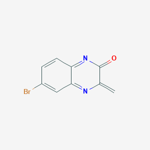 6-Bromo-3-methylidenequinoxalin-2-one