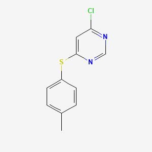 4-Chloro-6-p-tolylsulfanyl-pyrimidine