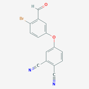 4-(4-Bromo-3-formylphenoxy)phthalonitrile