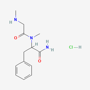 N-Methylglycyl-Nalpha-methyl-L-phenylalaninamide hydrochloride