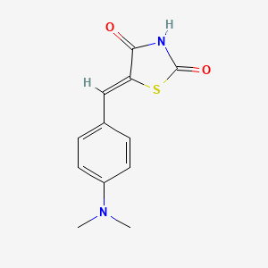 5-{[4-(Dimethylamino)phenyl]methylene}-1,3-thiazolidine-2,4-dione