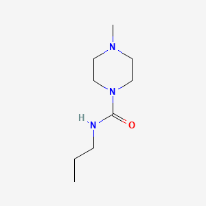 B12216928 4-methyl-N-propylpiperazine-1-carboxamide CAS No. 348594-44-5