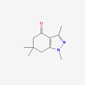 1,3,6,6-tetramethyl-6,7-dihydro-1H-indazol-4(5H)-one