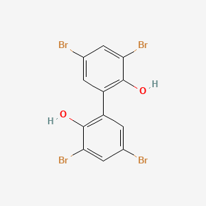 molecular formula C12H6Br4O2 B1221701 Bromophene CAS No. 21987-62-2