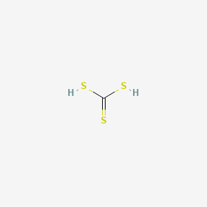 molecular formula CH2S3 B1221705 Trithiocarbonic acid CAS No. 584-10-1