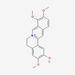 molecular formula C20H20NO4+ B1221706 Columbamine CAS No. 3621-36-1
