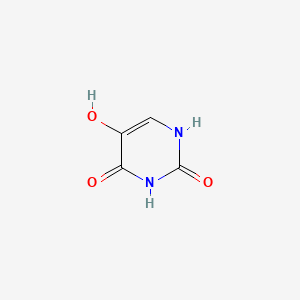 molecular formula C4H4N2O3 B1221707 5-Hydroxyuracil CAS No. 20636-41-3