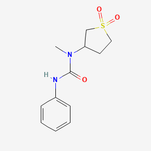 1-(1,1-Dioxidotetrahydrothiophen-3-yl)-1-methyl-3-phenylurea