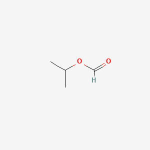 molecular formula C4H8O2 B1221721 异丙酸甲酯 CAS No. 625-55-8