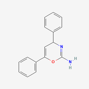 4,6-diphenyl-4H-1,3-oxazin-2-amine