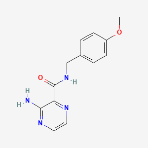 3-amino-N-(4-methoxybenzyl)pyrazine-2-carboxamide