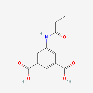 5-Propanamidobenzene-1,3-dicarboxylic acid