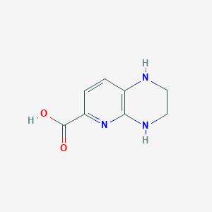 Pyrido[2,3-b]pyrazine-6-carboxylic acid, 1,2,3,4-tetrahydro-