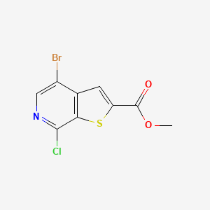 Methyl 4-bromo-7-chlorothieno[2,3-c]pyridine-2-carboxylate