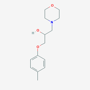 1-(4-Methylphenoxy)-3-morpholin-4-ylpropan-2-ol