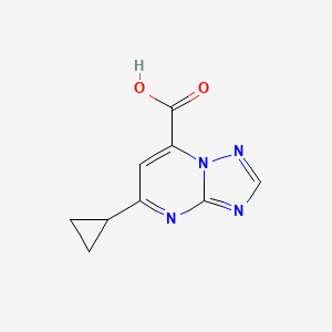 5-Cyclopropyl-[1,2,4]triazolo[1,5-a]pyrimidine-7-carboxylic acid