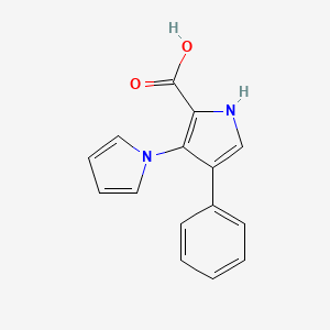 4'-phenyl-1'H-1,3'-bipyrrole-2'-carboxylic acid