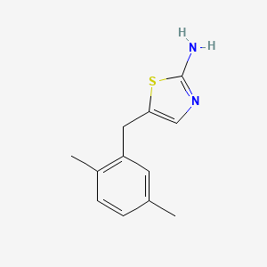 5-(2,5-Dimethylbenzyl)-1,3-thiazol-2-amine