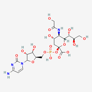 B1221746 Cytidine monophosphate-N-glycoloylneuraminic acid CAS No. 98300-80-2
