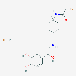 molecular formula C20H32Br2N2O4 B1221748 Baamnp CAS No. 99081-70-6