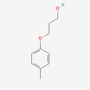 molecular formula C10H14O2 B12217575 3-(4-Methylphenoxy)-1-propanol 