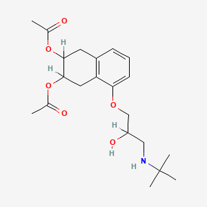 B1221760 Nadolol diacetate CAS No. 84742-92-7