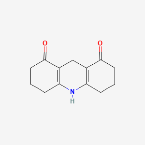 B1221765 2,3,4,5,6,7,9,10-Octahydroacridine-1,8-dione CAS No. 61137-12-0