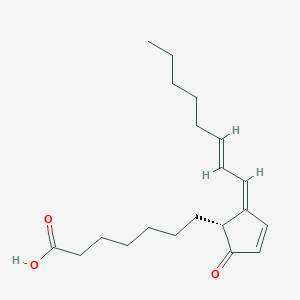 molecular formula C20H30O3 B122177 15d-前列腺素A1 CAS No. 573951-20-9
