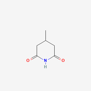 molecular formula C6H9NO2 B1221772 3-甲基戊二酰亚胺 CAS No. 25077-26-3