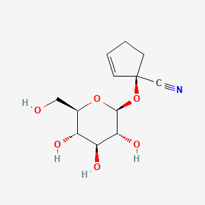 molecular formula C12H17NO6 B1221774 Deidaclin CAS No. 88824-26-4