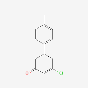 2-Cyclohexen-1-one, 3-chloro-5-(4-methylphenyl)-