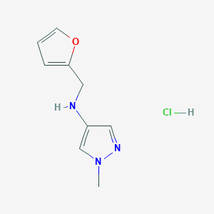 N-(2-Furylmethyl)-1-methyl-1H-pyrazol-4-amine