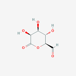 molecular formula C6H8O6 B1221783 D-葡萄糖醛酸-6,2-内酯 