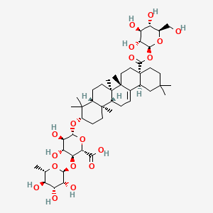 molecular formula C48H76O18 B1221789 Olaxoside CAS No. 80135-33-7