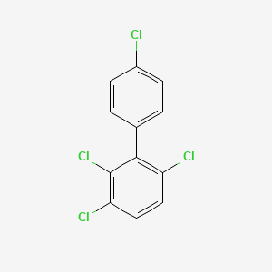 molecular formula C12H6Cl4 B1221794 2,3,4',6-Tetrachlorobiphenyl CAS No. 52663-58-8
