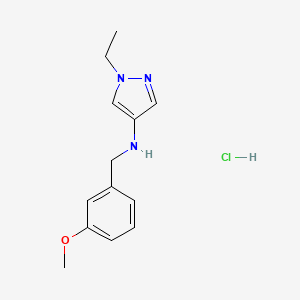 1-Ethyl-N-(3-methoxybenzyl)-1H-pyrazol-4-amine