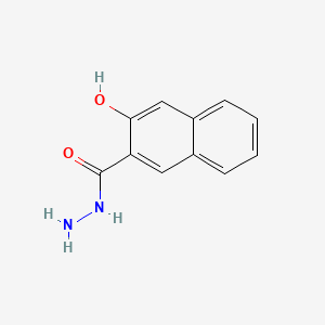 molecular formula C11H10N2O2 B1221801 3-Hydroxy-2-naphthohydrazide CAS No. 5341-58-2