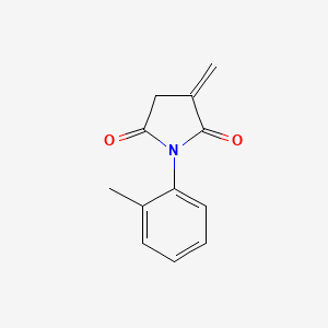 3-Methylidene-1-(2-methylphenyl)pyrrolidine-2,5-dione